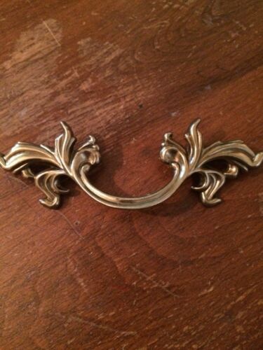 Vintage Look Belwith Brass French Provincial Drawer Pull Handles Gold New