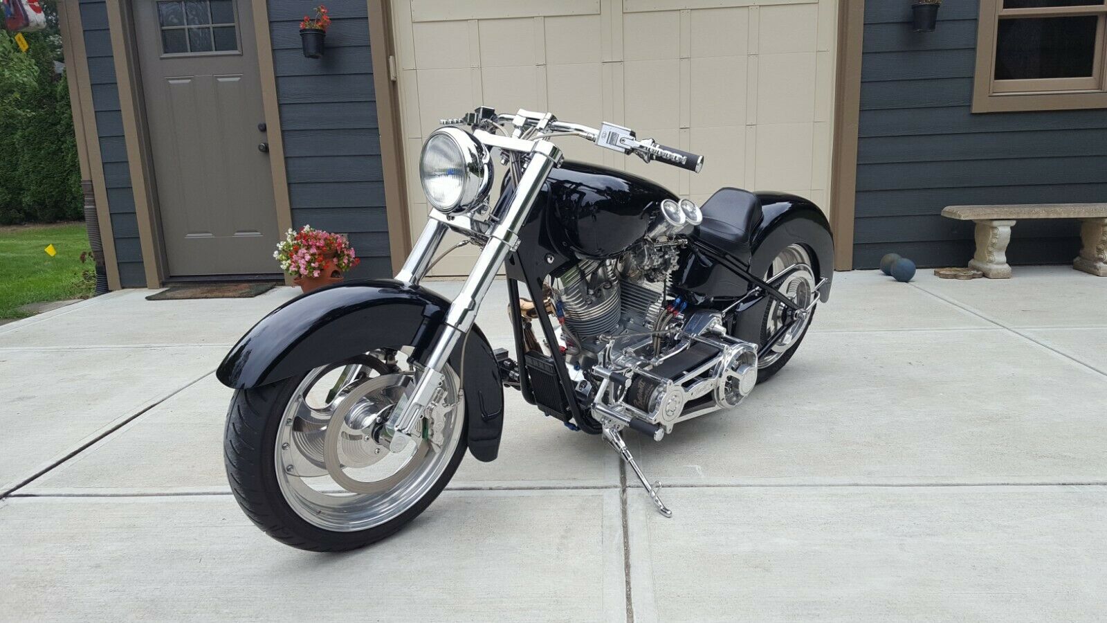 2001 Custom Built Motorcycles Pro Street  One Of A Kind, Hand Built, Big Bore, 4carb Motorcycle,  Read Narrative Below