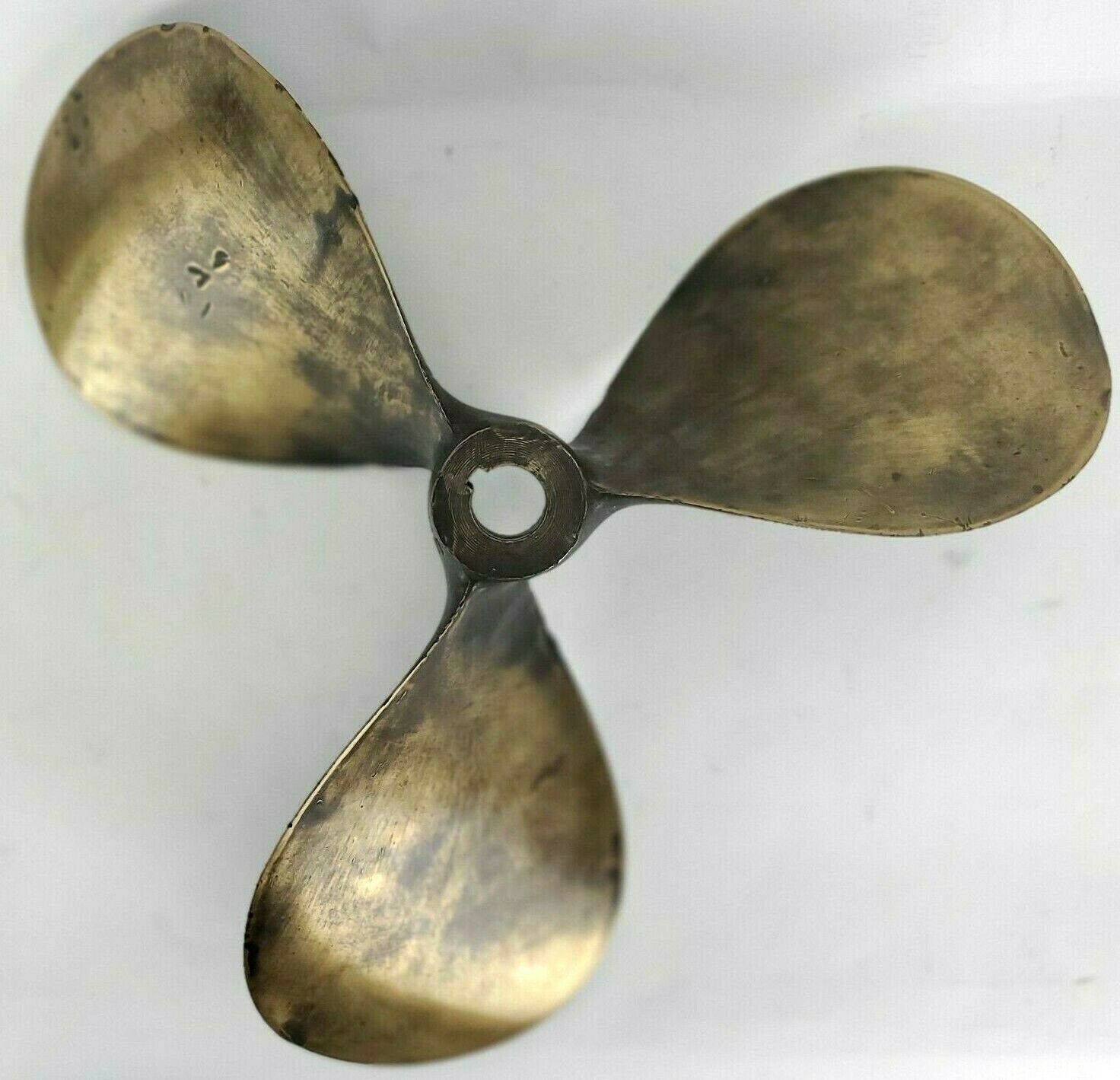 Vintage Winco 18 Inch Brass Boat Propeller Hyde 18x4867 Lh Nautical Display