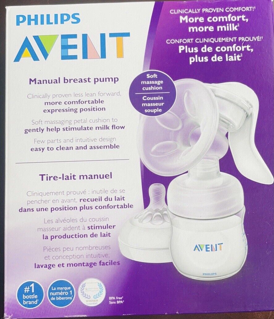 Philips Avent Manual Breast Pump With Bottle - (cf330/30)