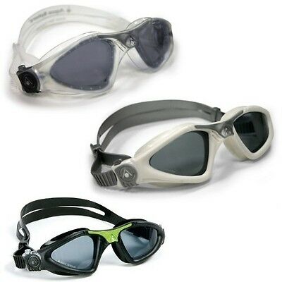 Kayenne Smoke Lens Goggle Mask Swimming Diving Triathlon Aqua Sphere Anti-fog