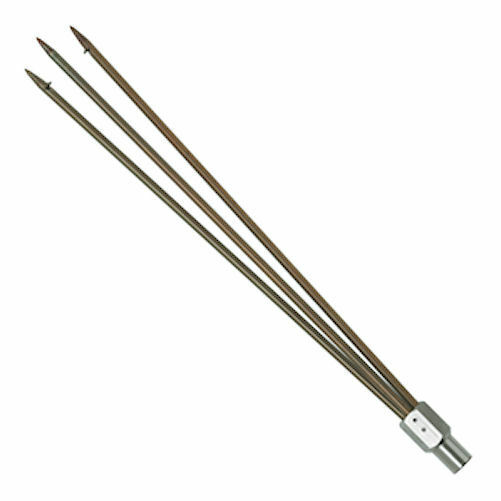 Pole Spear Tip Paralyzer 3 Prong Gigging Fishing Diving