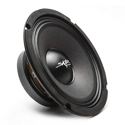 New Skar Audio Fsx8-4 350-watt Single 8-inch 4 Ohm Mid-range Loudspeaker