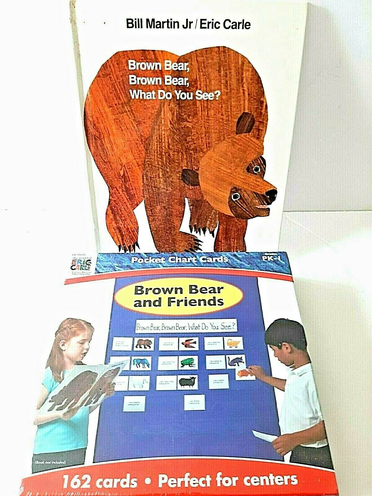 Moving Sale 25%off-carson Dellosa Pocket Chart Cards/book Brown Bear Brown Bear