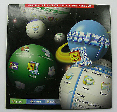 Genuine Winzip 8.1 Software Retail Sealed Package