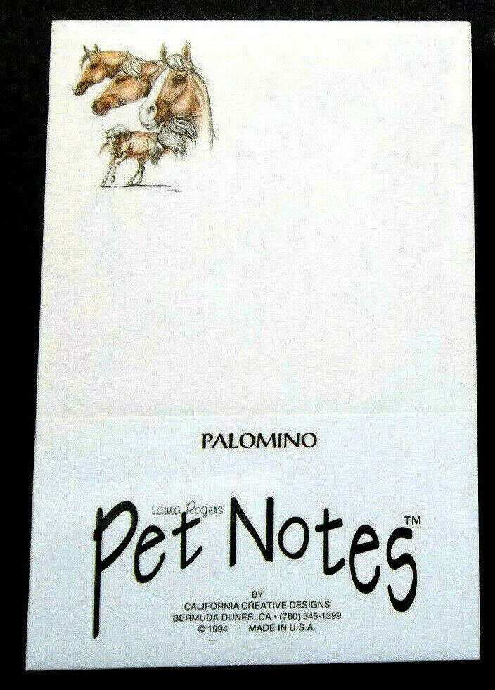 Palomino Horse Notepads