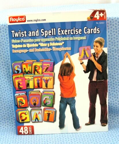 Twist And Spell Exercise 48 Cards Roylco