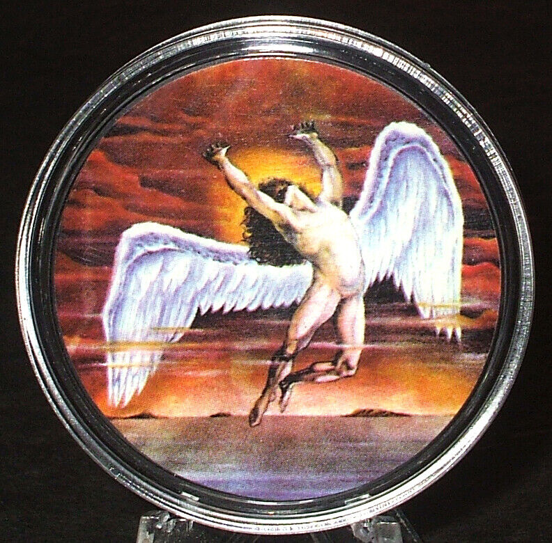 (1) Led Zeppelin Poker Chip Golf Ball Marker - Swan Song