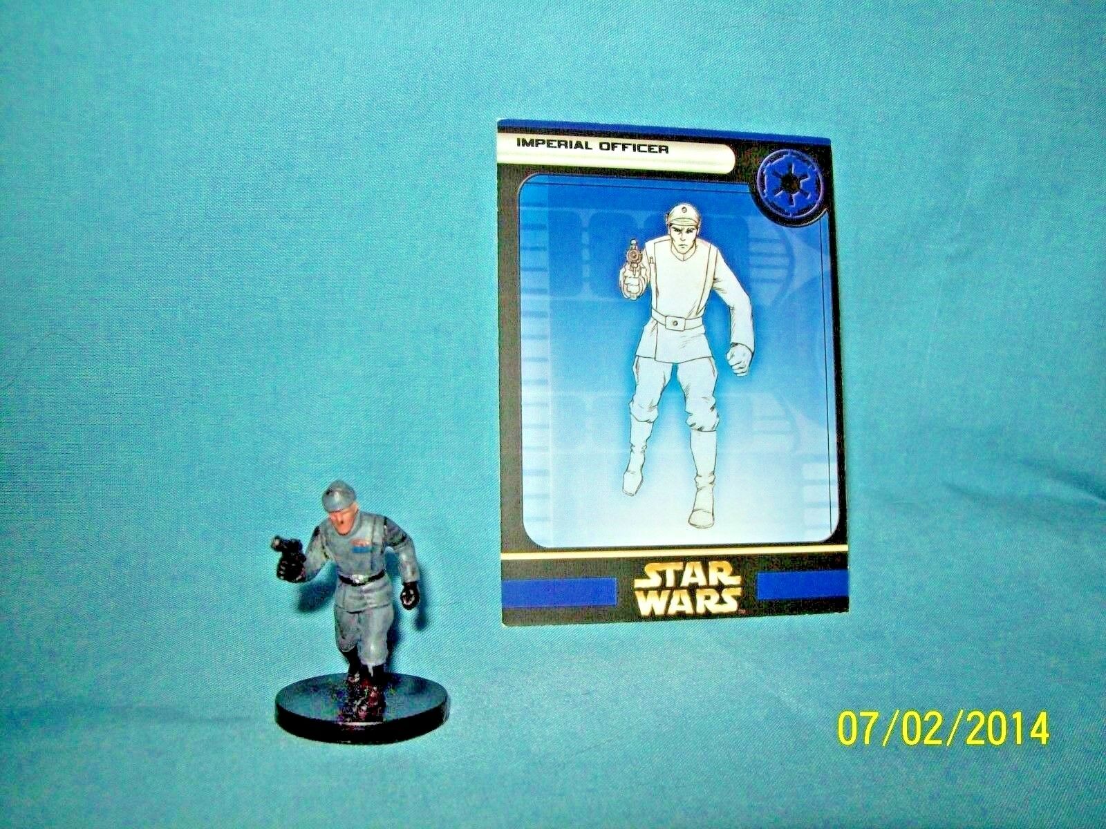 Wotc Star Wars Miniatures Imperial Officer, Rebel Storm 29/60, Empire, Uncommon