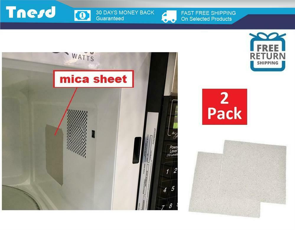 2x High Quality Universal Microwave Oven Mica Sheet Wave Guide Cover Plates Hot