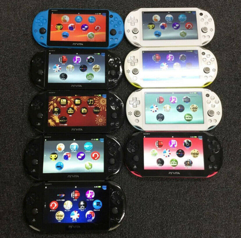 Ps Vita Pch-2000 Sony Playstation Console Only Various Colors【excellent】