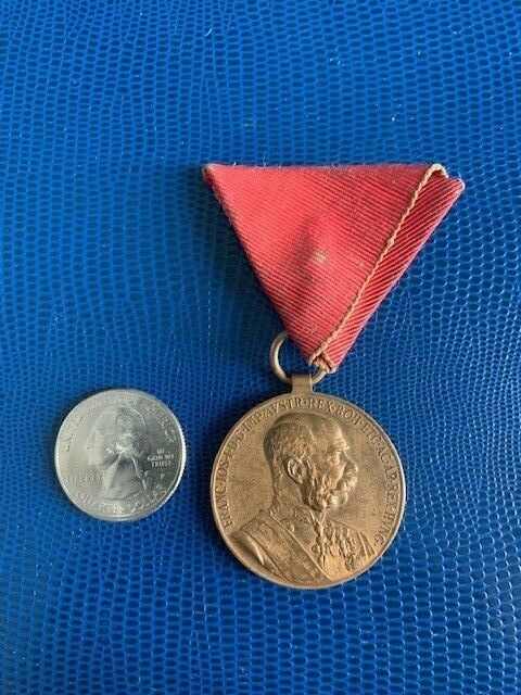 Austro Hungary Medal Franz Joseph 1898 - Signum Memoriale. Nice!