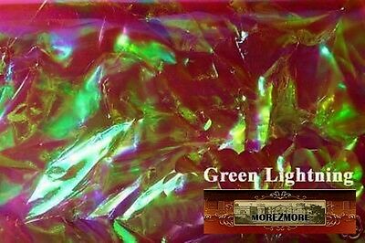 M00101 Morezmore Angelina Fantasy Film Crystal Green Lightning Bondable 10'