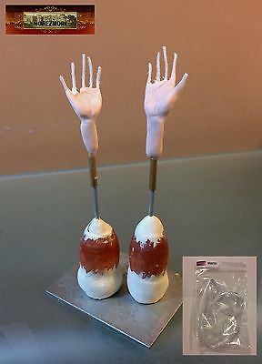 M00761 Morezmore Hpa Parts Finger Wire 32 Ga Cotton Hand Doll Sculpting