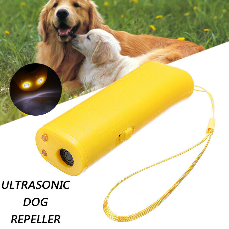 Train Dog Repeller Control Trainer Ultrasonic Anti Bark Device Pet Stop Barking