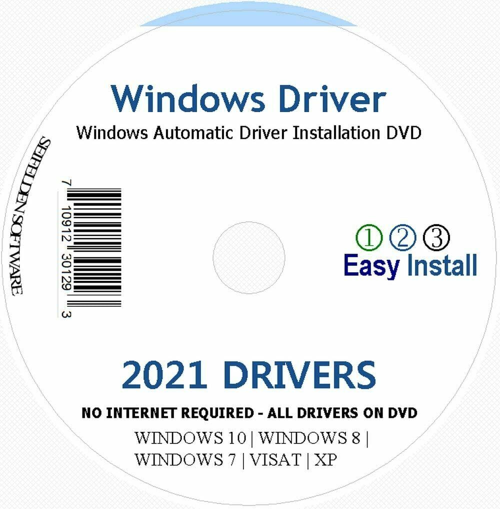 Automatic Driver Installation Recovery Disc For Windows 10, 7, Vista And Xp.