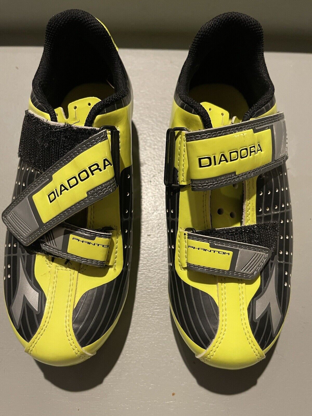 Diadora Road Junior Logica Sport  Phantom Jr. Black-yellow Flu Dd-white