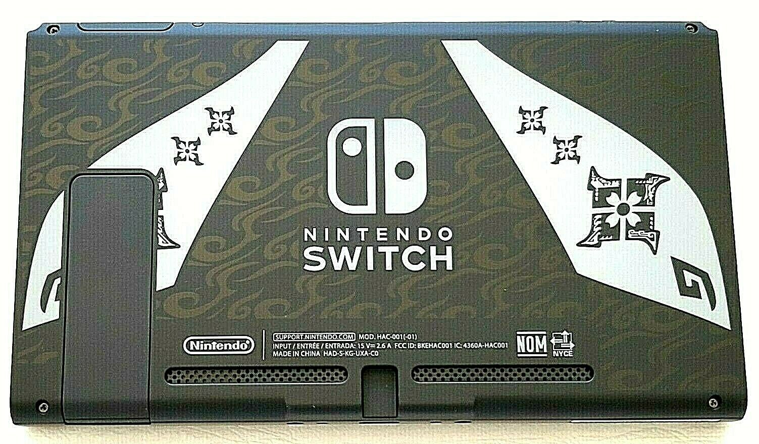 New 32gb Monster Hunter Rise Edition Nintendo Switch V2 Replacement Console Only