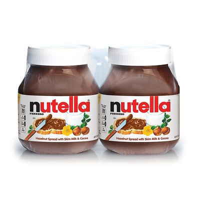 Nutella Hazelnut Spread With Skim Milk & Coco Twin Pack (26.5 Oz. 2 Pack)