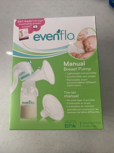 Evenflo Manual Breast Pump New/sealed