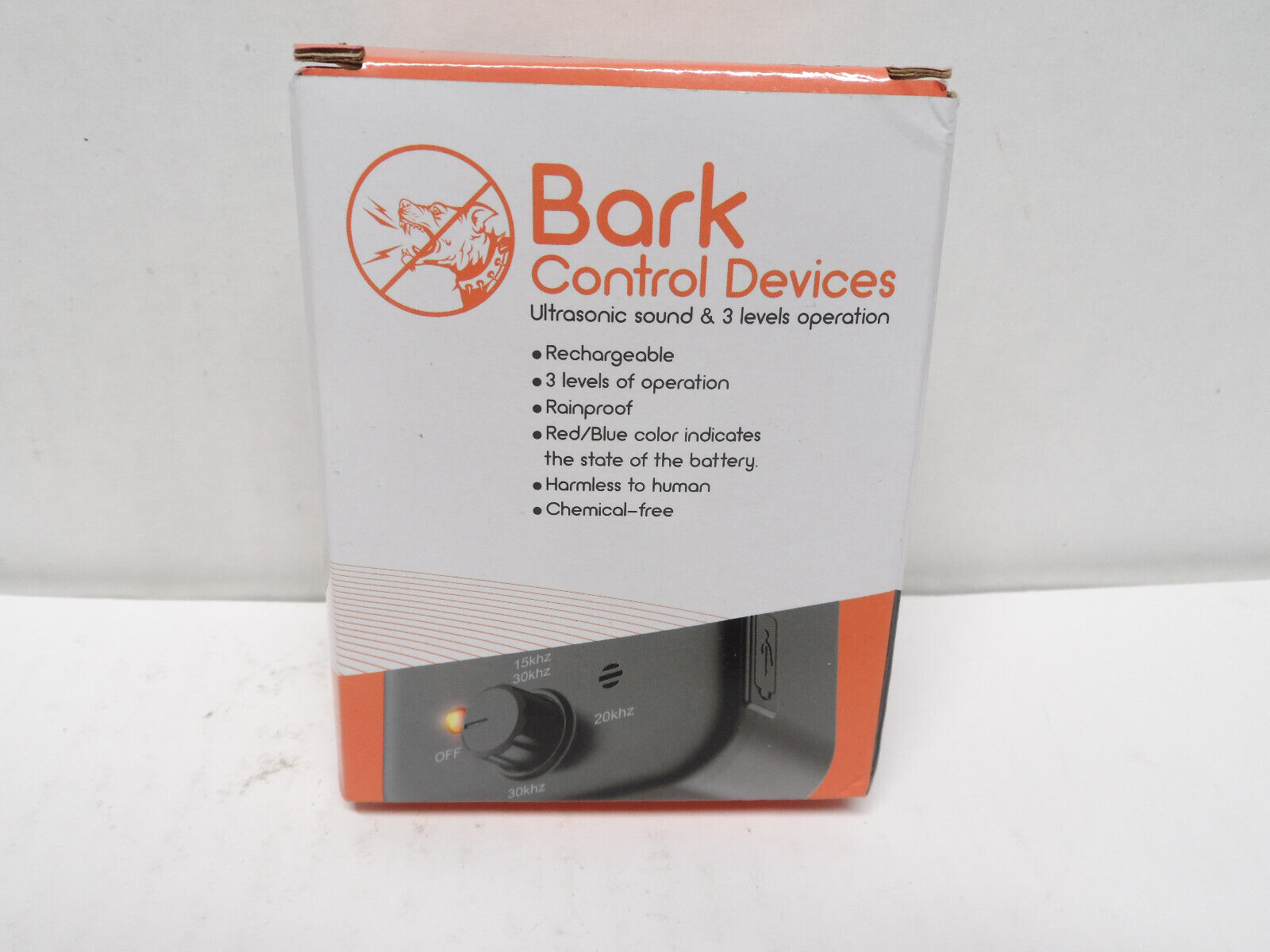New Outdoor Ultrasonic Anti-barking Device Dog Bark Control Sonic Silencer 2022