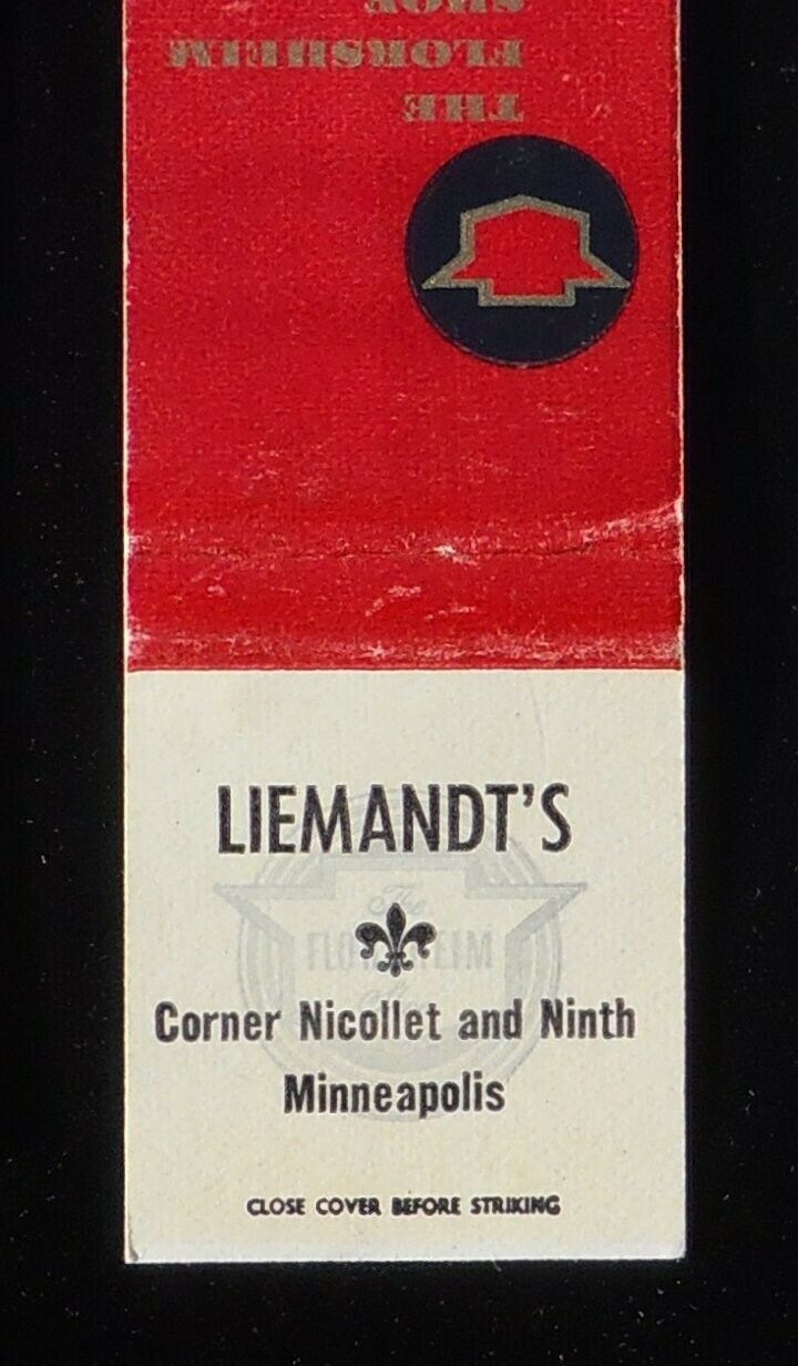 1950s Liemandt's The Florsheim Shoe Corner Nicollet And Ninth Minneapolis Mn Mb