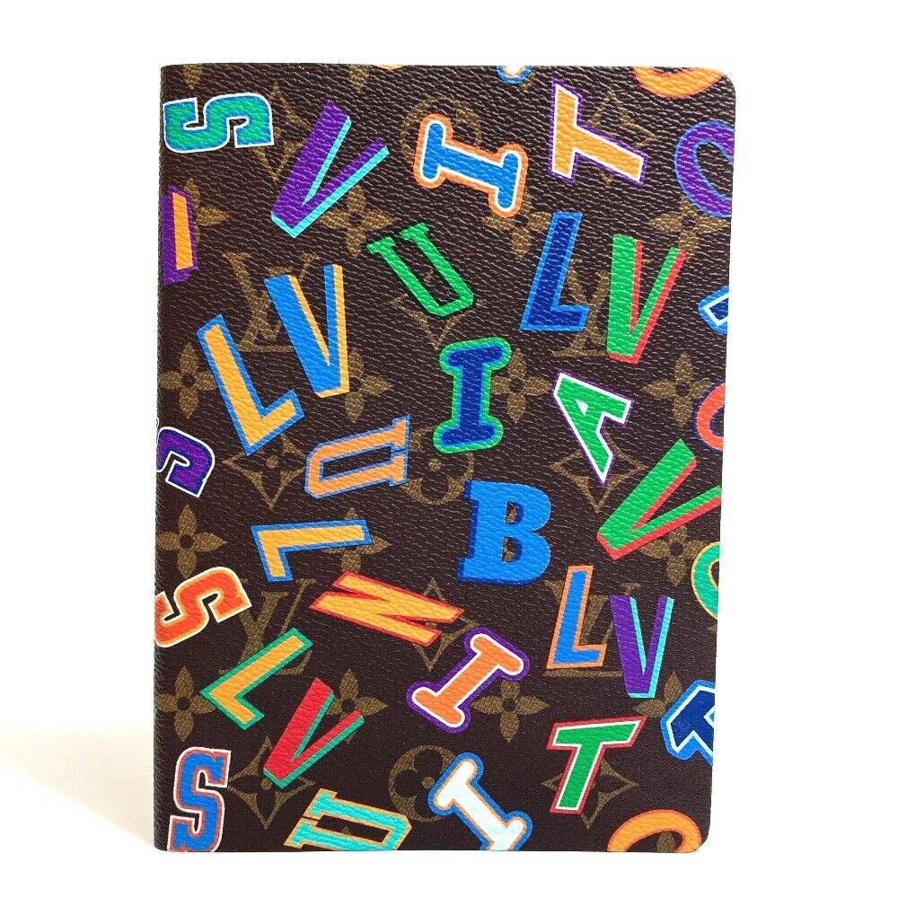 Unused Louis Vuitton Gi0563 Monogram Letters Kaye-clemence Nba Notepad 21aw