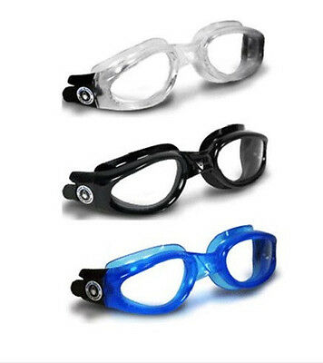 Kaiman Swim Goggle Clear Lens Training Mask Triathlon Aqua Sphere Open Water New