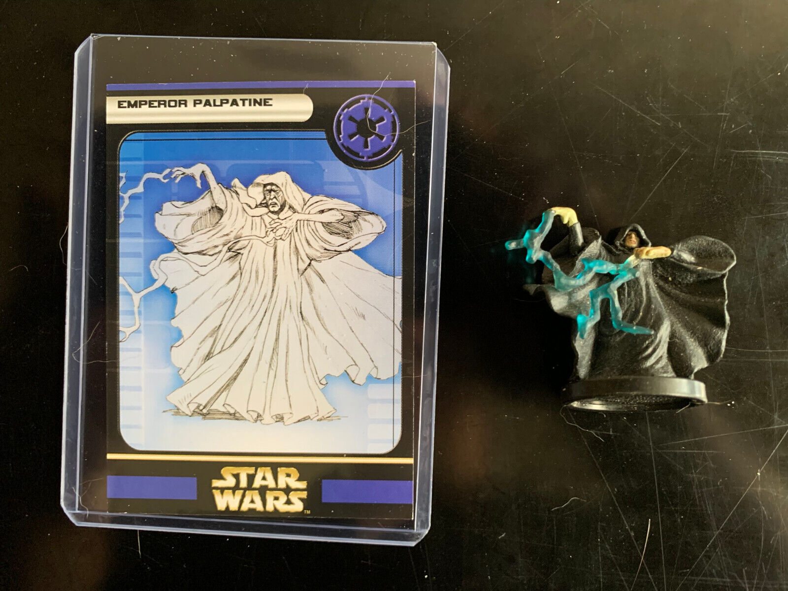 Star Wars Miniatures - Emperor Palpatine - Rebel Storm 25/60 - Vr