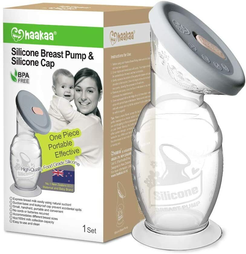 Silicone Breast Pump Manual 5 Oz 150 Ml Bpa Free Haakaa Portable