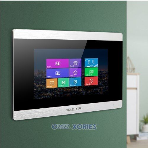 Hands-free Touch Screen Memory Monitor For Hdk Series Video&audio Home Intercom