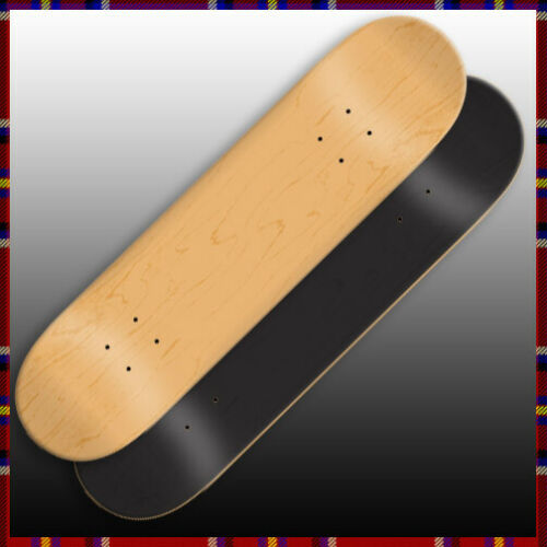 2 Naked Blank Skateboard Decks 8.0 With Pro Grip Tape