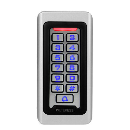 Waterproof Keypad Door Lock Standalone Access Control Controller Home Security