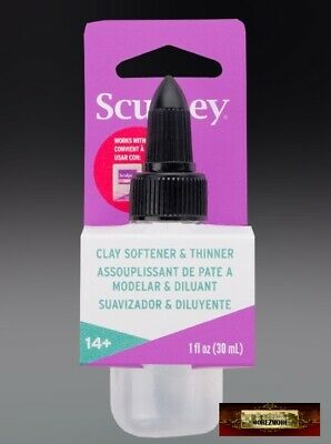 M00152 Morezmore Sculpey Diluent Polymer Clay Softener Smoothing Oil
