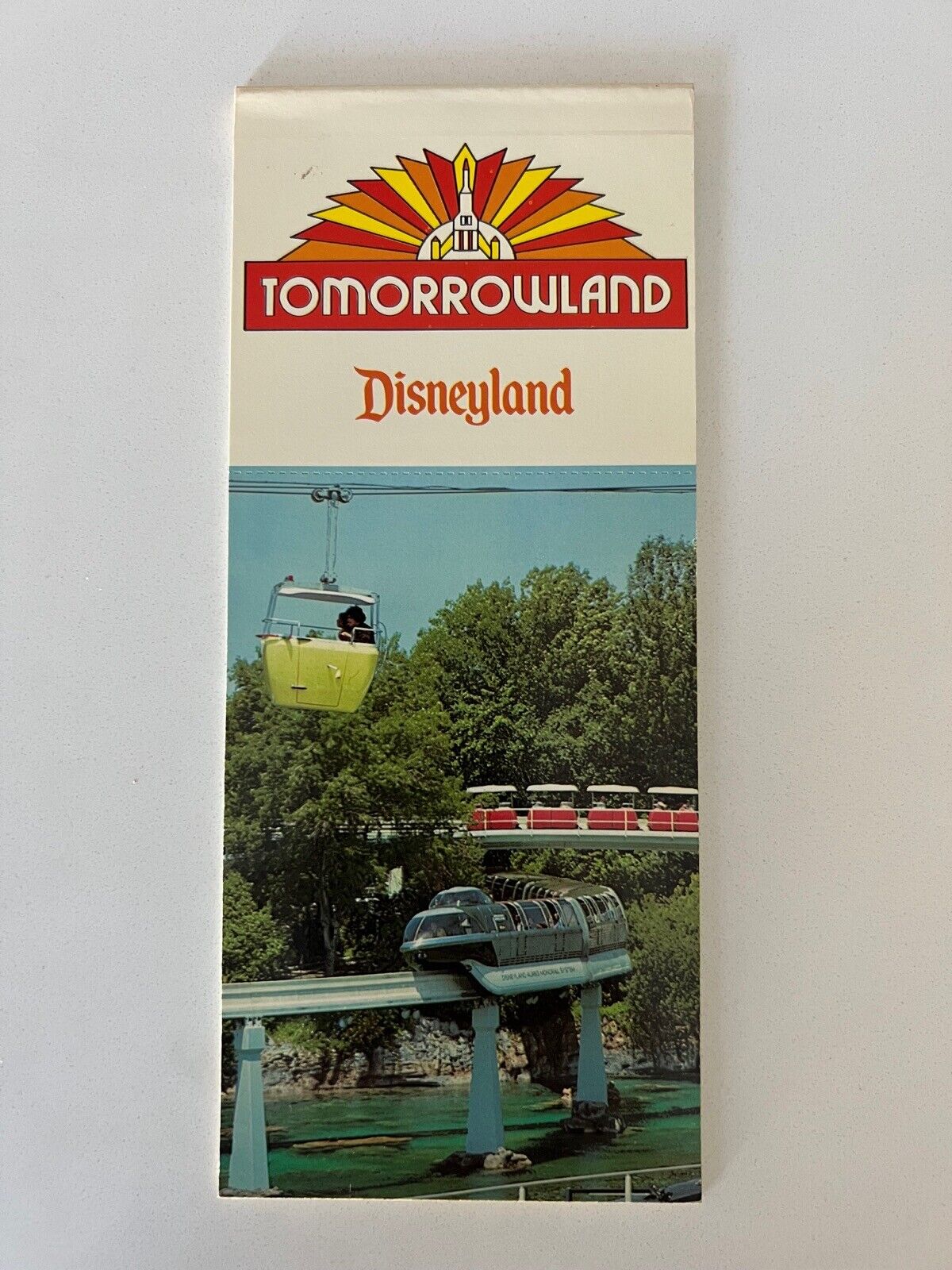 Unused Vintage Disneyland Disney Tomorrowland Postcard Set Of 8 Early 70s ?
