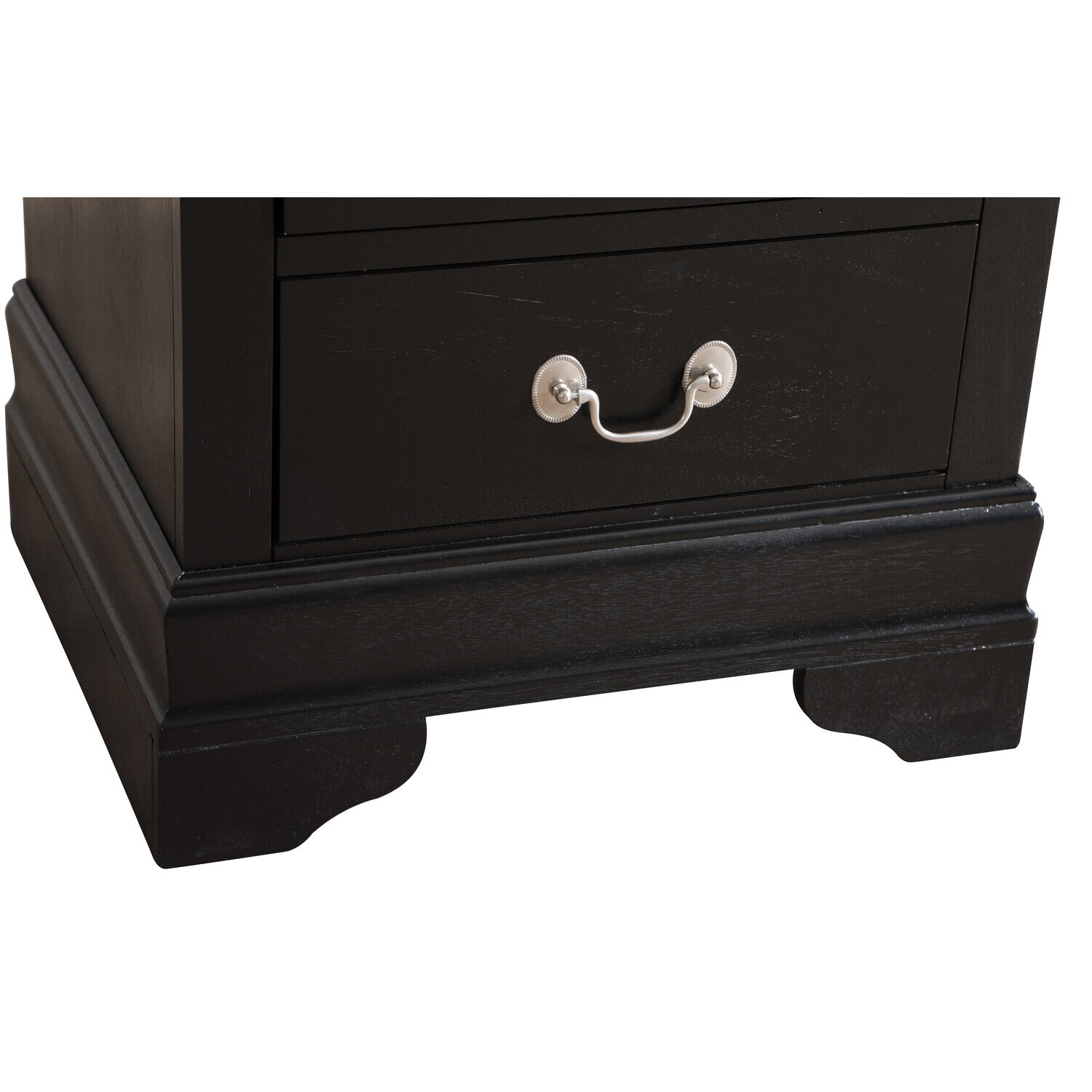 Glory Furniture Louis Phillipe G3150-n Nightstand , Black