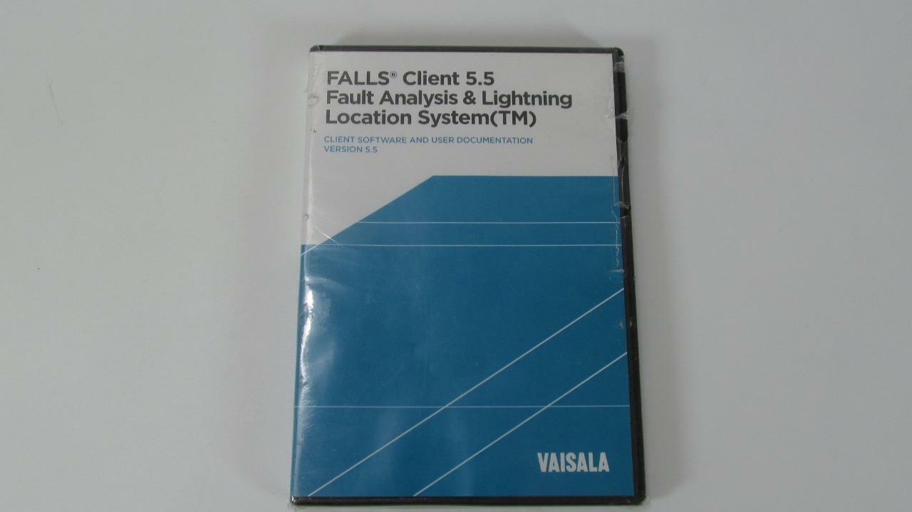 New Vaisala Falls Client 5.5 Fault Analysis & Lightning Location System (tm)