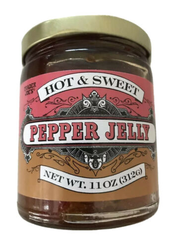 Value 3 Pack Trader Joe's Hot And Sweet Pepper Jelly 11oz, (312g)