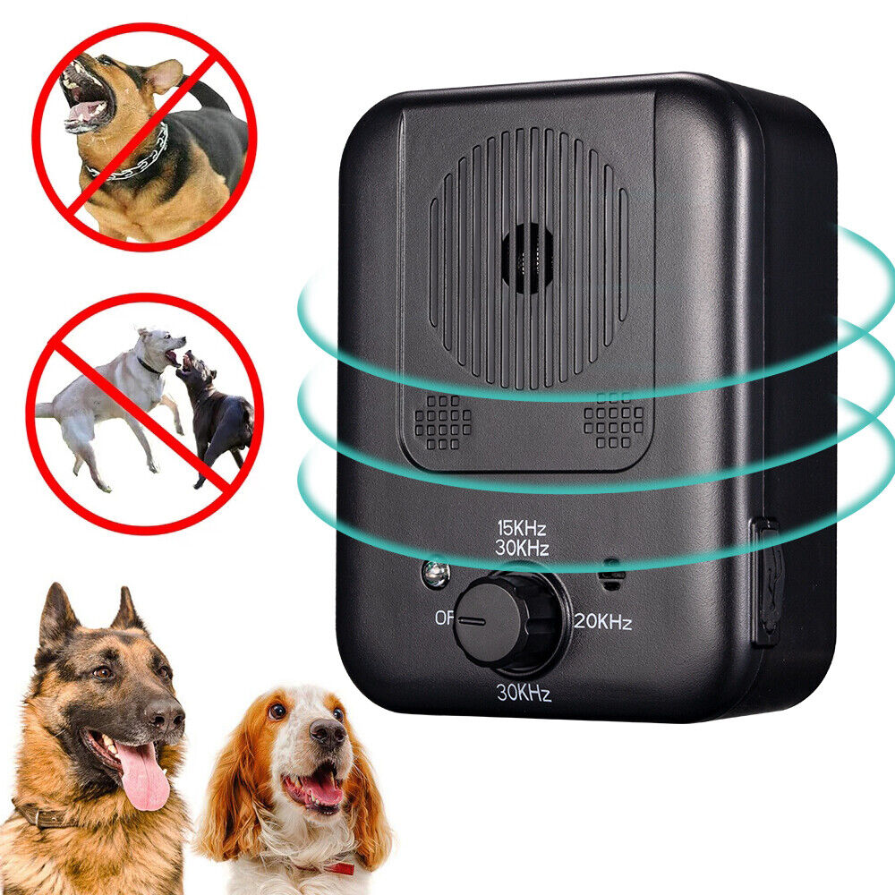 Dog Barking Control Anti Barking Device Ultrasonic Dogs Bark Stopper 33 Feet