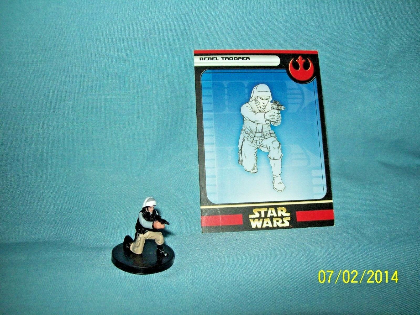 Wotc Star Wars Miniatures Rebel Trooper, Rebel Storm 18/60, Rebel, Common