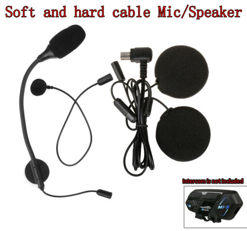 Headsets Earphone Mic Speaker Clip Bracket For M1-s Pro Bt Intercom Fodsports