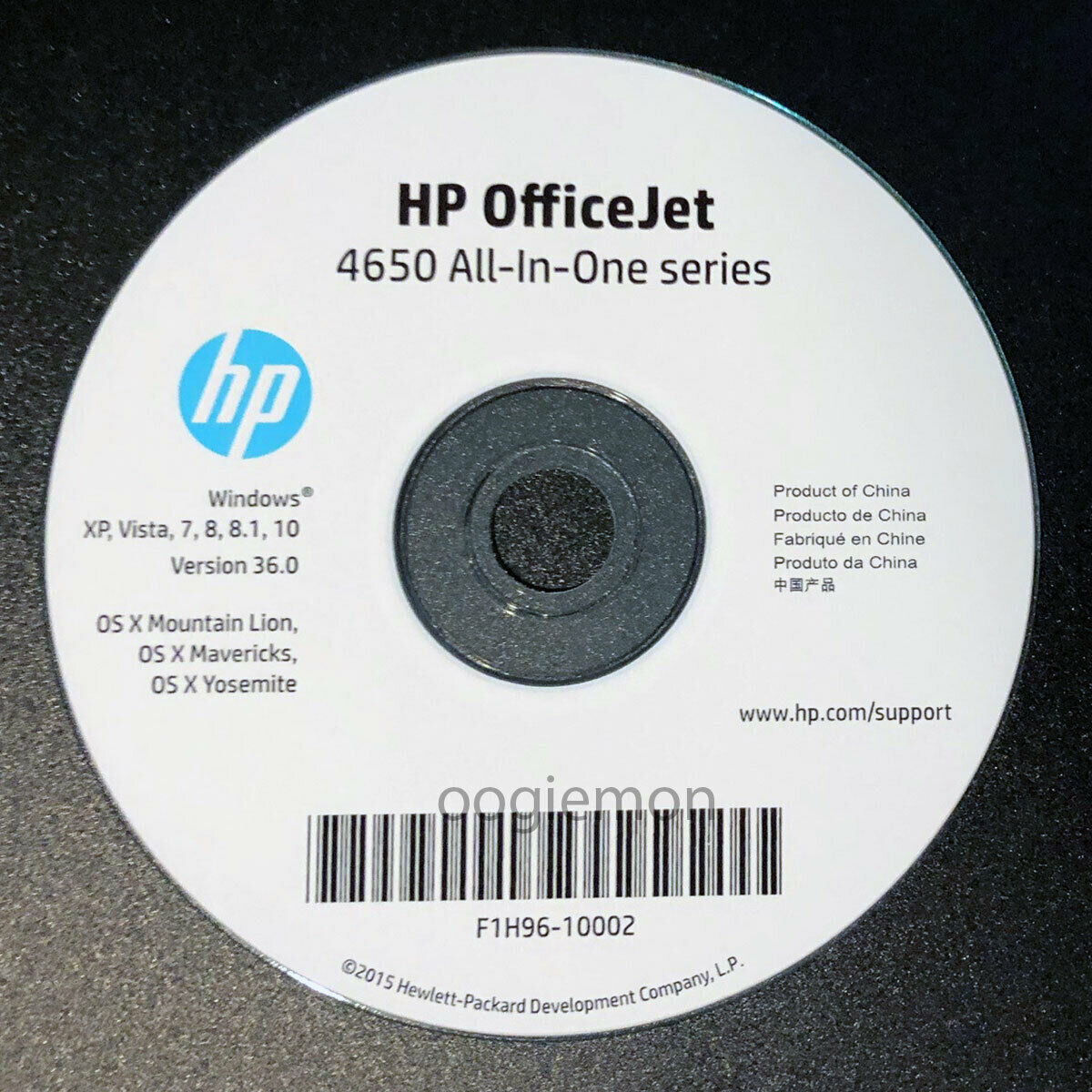 Setup Cd Rom For Hp Officejet 4650 All-in-one Series Software For Windows / Mac