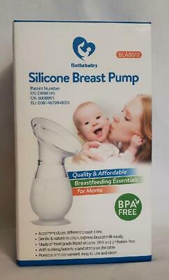 New 1 Bellababy Silicone Breast Pump Bla012 Bpa Free Manual Portable 4oz Sealed