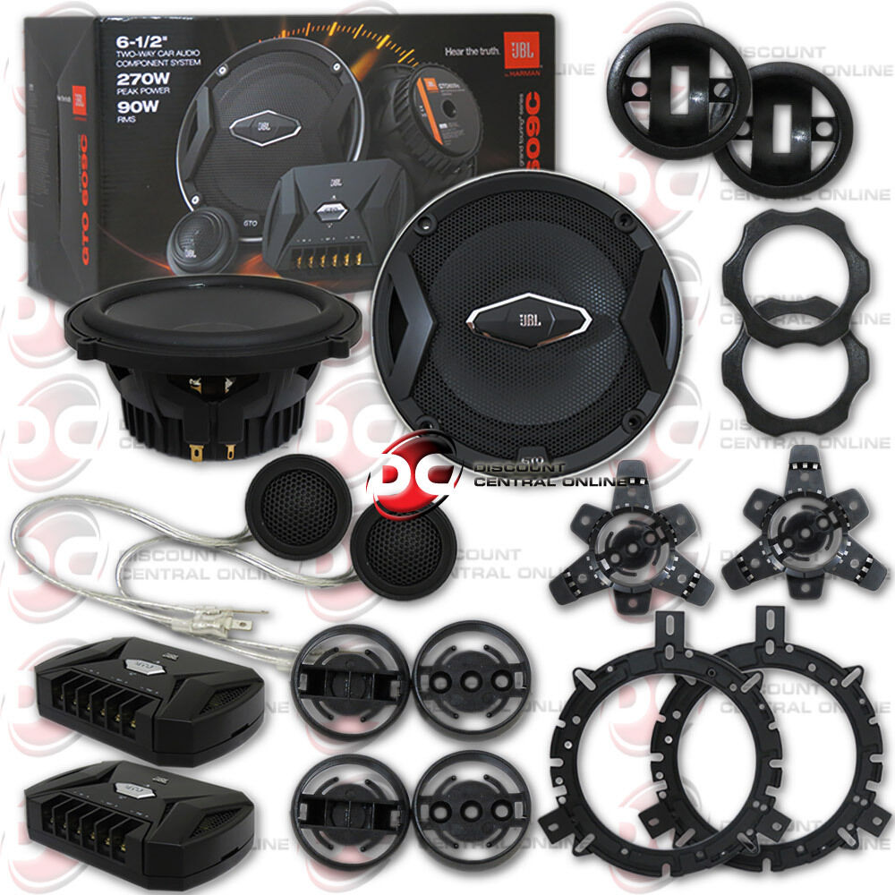 New Jbl Gto609c 6.5-inch 2-way Car Audio Component Speakers System 6-1/2 Inches