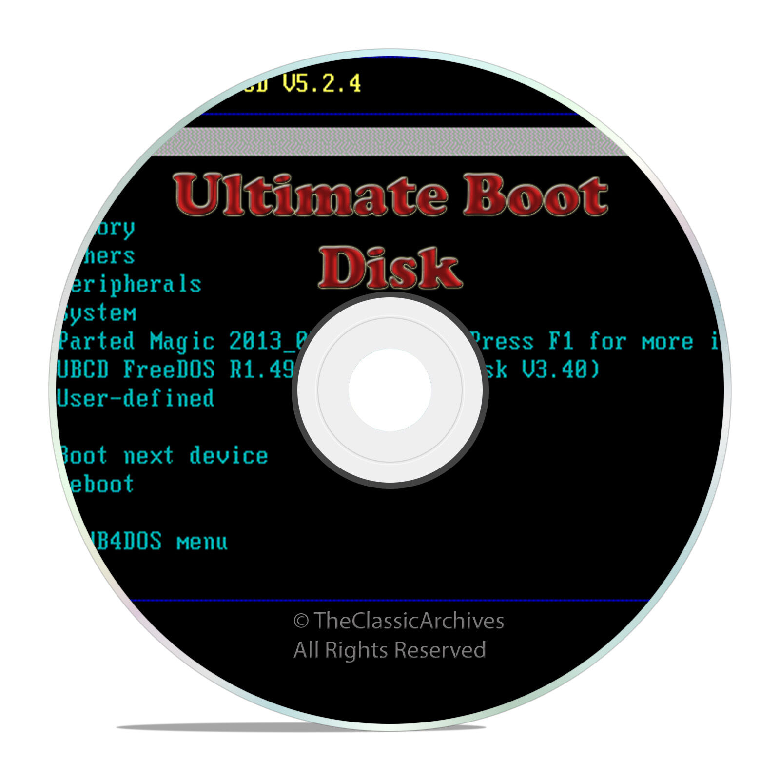 Boot, Restore, Format Disk, For All Computers Pcs, Hard Disk Diagnostics Tools